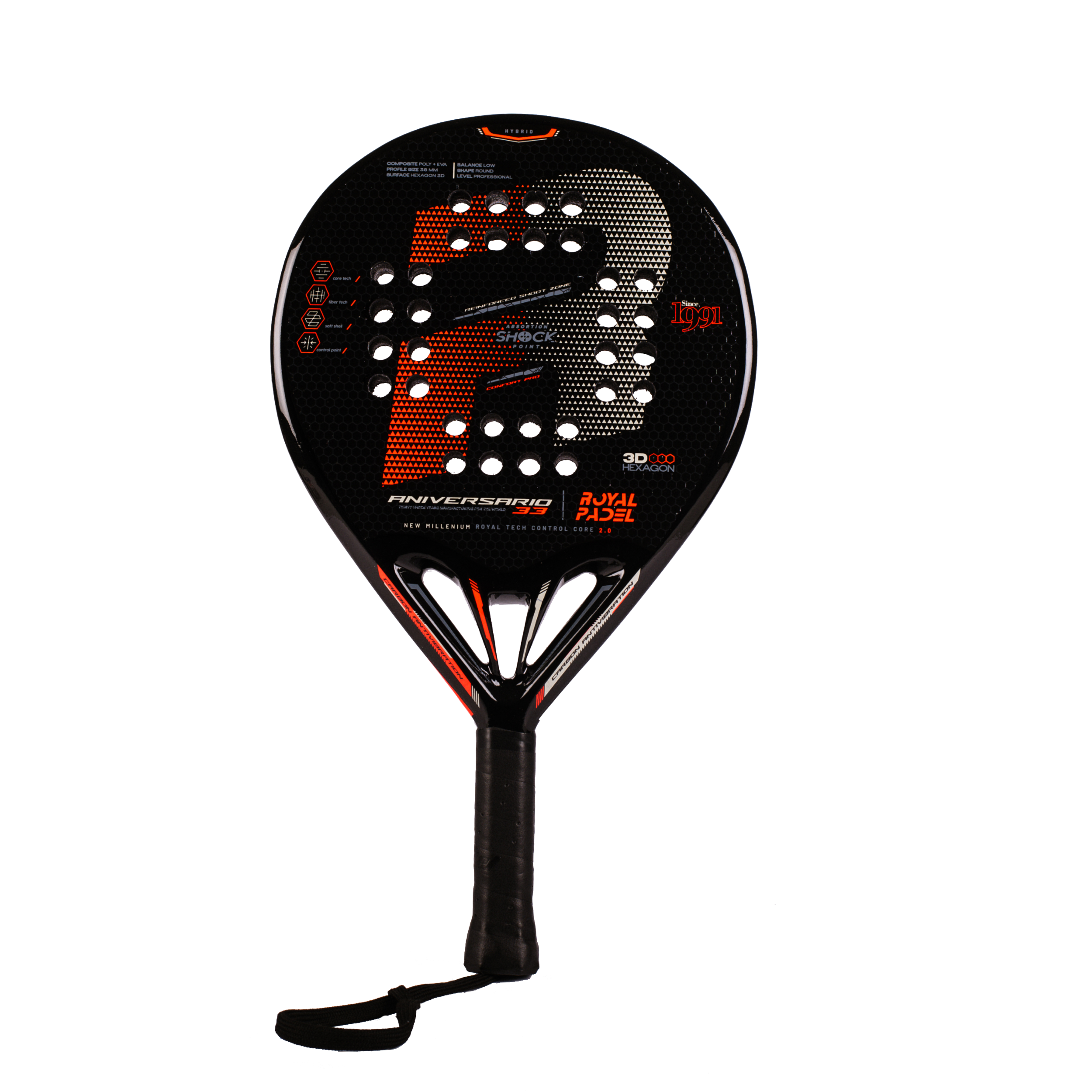 Royal Padel RP 33 Aniversario Hybrid 2023